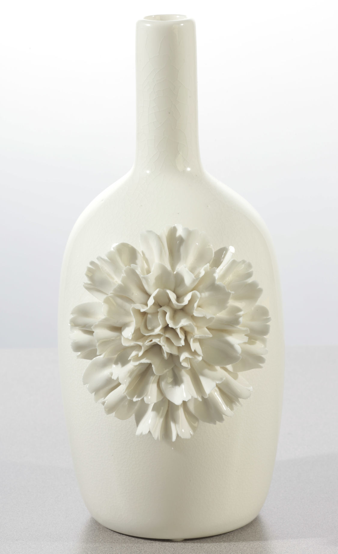 White bud vase